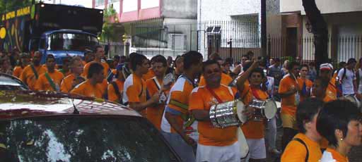 photo souvenir carnaval de Rio 2002