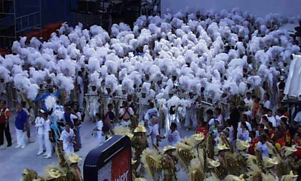 photo souvenir carnaval de Rio 2002