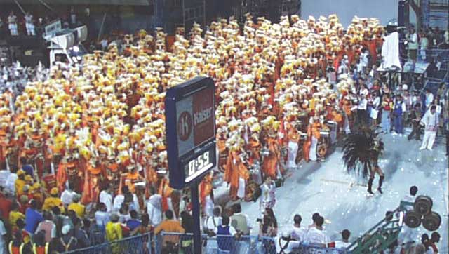 photo souvenir carnaval de Rio 2002