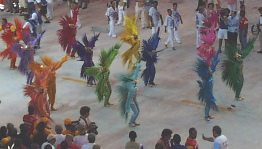 Beija-Flor, défilé carnaval de Rio 2002, photo 1