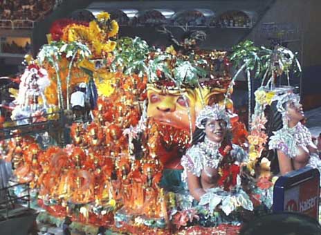 Grande Rio, défilé carnaval de Rio 2002, photo 1