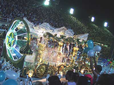 Mocidade Independente de Padre Miguel, défilé carnaval de Rio 2002, photo 1