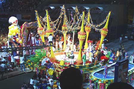 Mocidade Independente de Padre Miguel, défilé carnaval de Rio 2002, photo 4