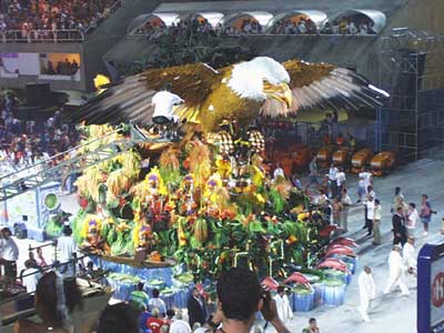 Portela, défilé carnaval de Rio 2002, photo 1