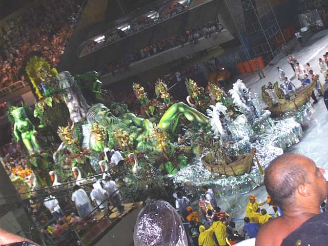 São Clemente, défilé carnaval de Rio 2002, photo 1