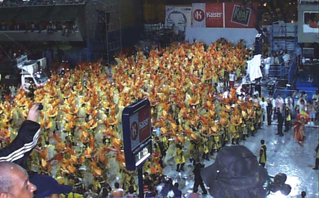 São Clemente, défilé carnaval de Rio 2002, photo 2
