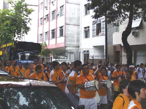 7eme jour : Bloco Rio Carioca a Laranjeiras, bal a Mangueira, photo 3