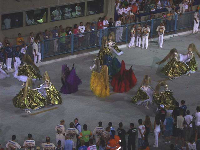 Beija Flor de Nilópolis, défilé carnaval de Rio 2003, photo 1