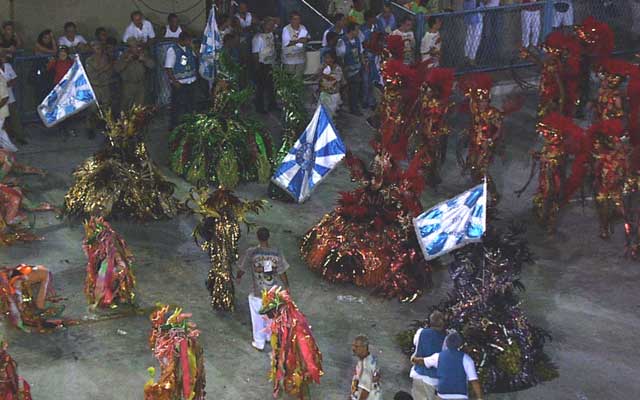 Beija Flor de Nilópolis, défilé carnaval de Rio 2003, photo 5
