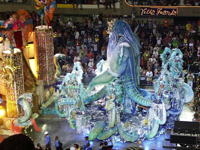 Beija Flor de Nilópolis, défilé carnaval de Rio 2003, photo 8