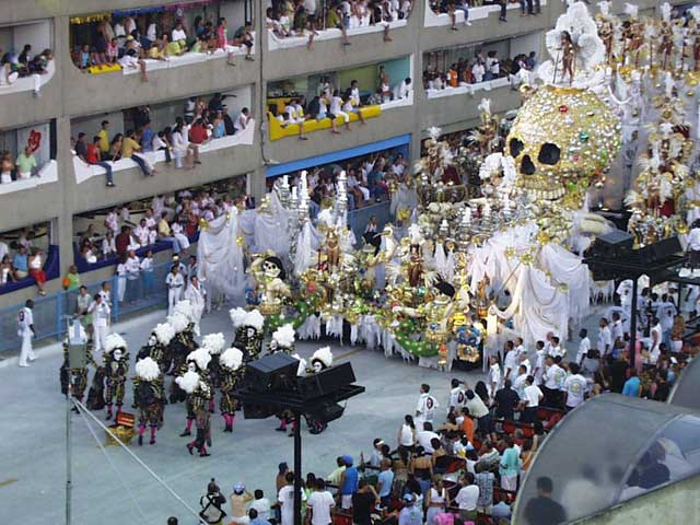 Imperatriz Leopoldinense, défilé carnaval de Rio 2003, photo 1