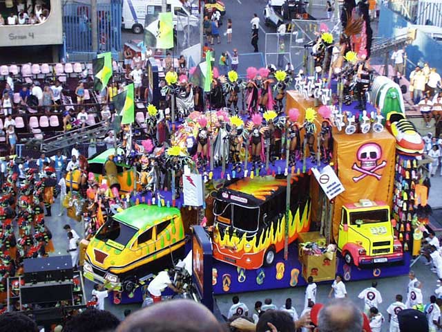 Imperatriz Leopoldinense, défilé carnaval de Rio 2003, photo 6