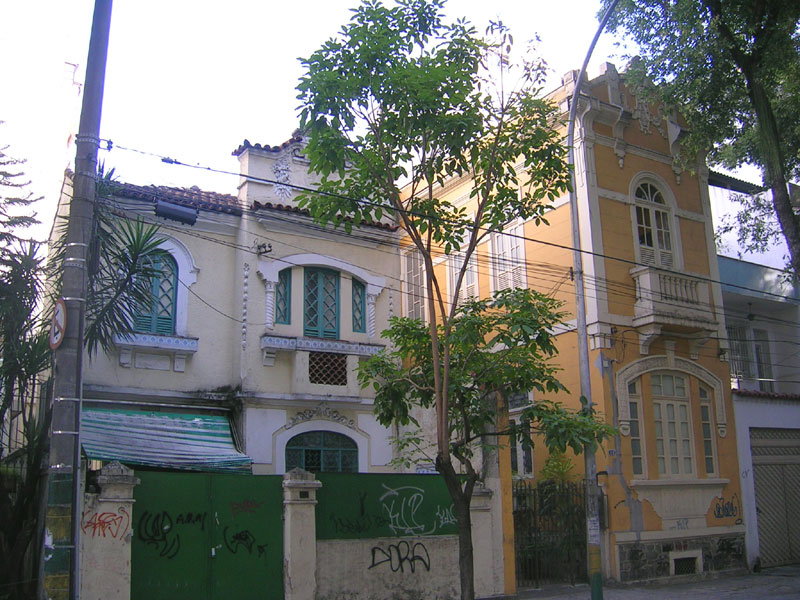 Maisons dans le quartier de Laranjeiras