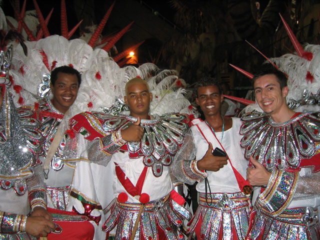 Nico et quelques amis de la Bateria de Porto da Pedra