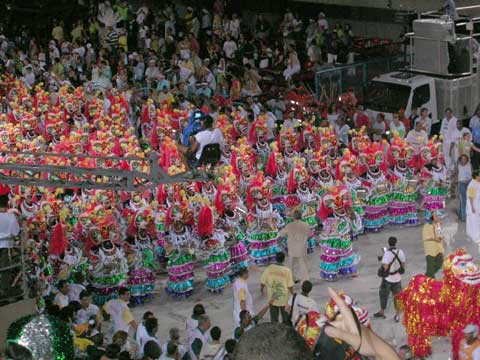 Imperatriz Leopoldinense, défilé carnaval de Rio 2004, photo 2