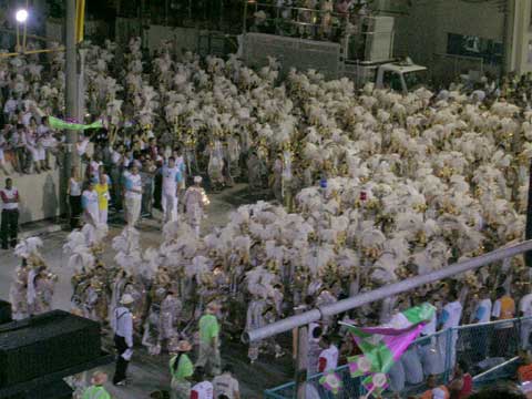 Mangueira, défilé carnaval de Rio 2004, photo 2