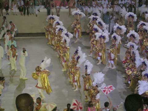 Salgueiro, défilé carnaval de Rio 2004, photo 1