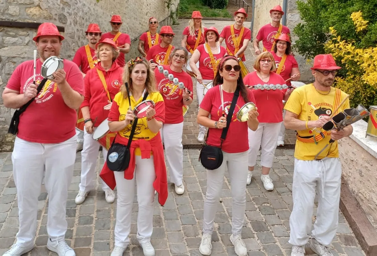 Les Percuterreux en représentation